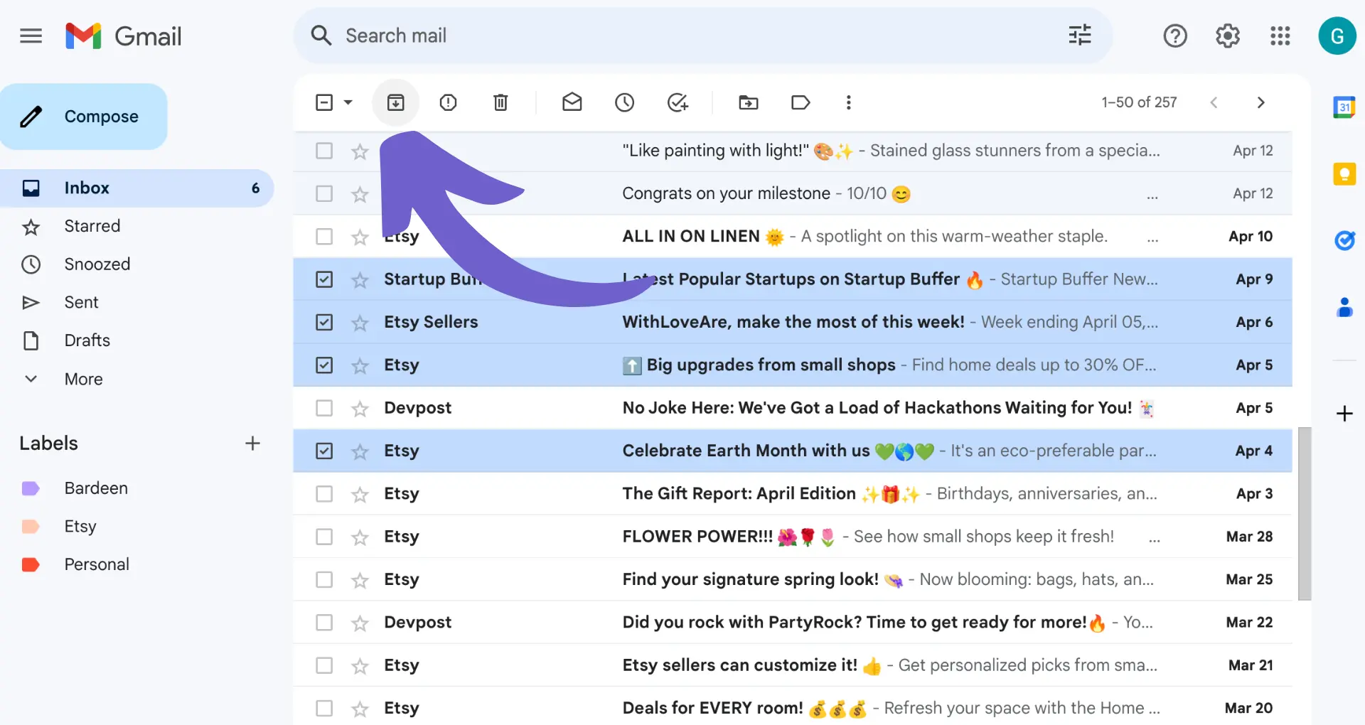 How to Find Archived Emails in Gmail