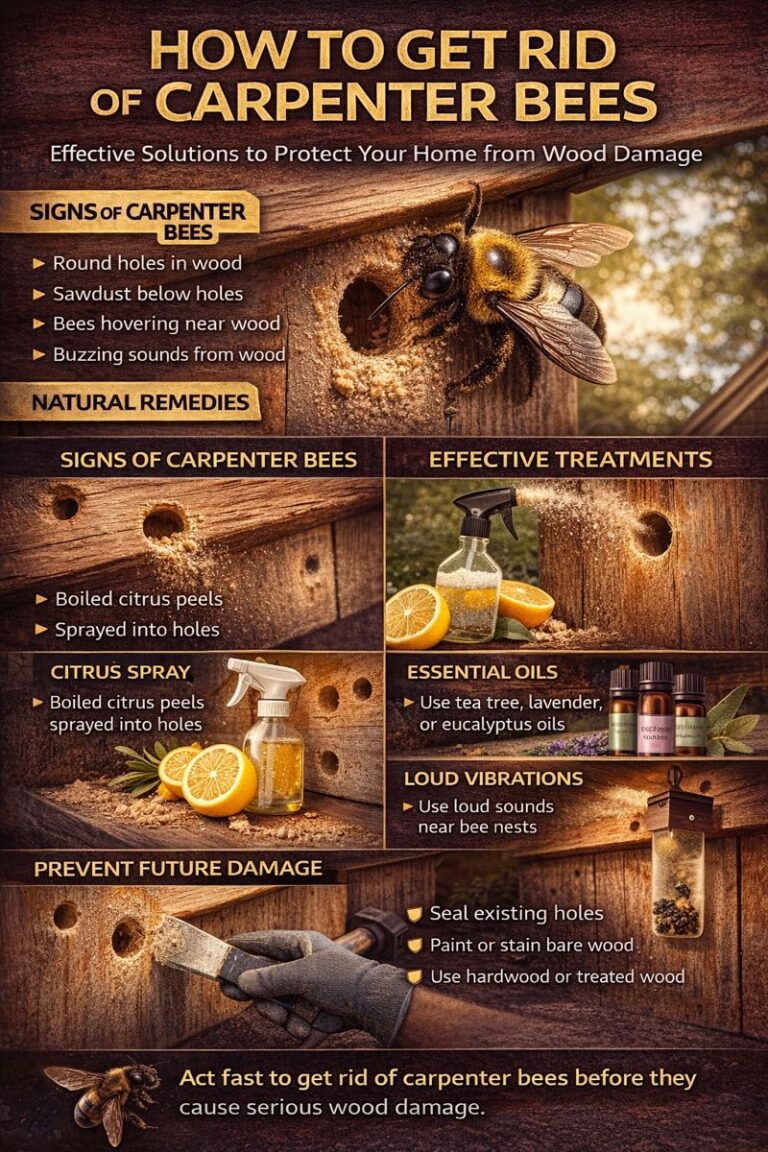 How to Get Rid of Carpenter Bees?