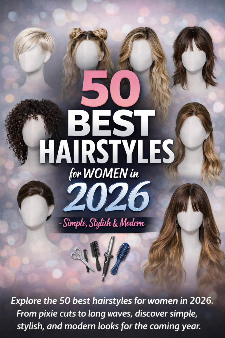 50 Best Hairstyles for Women in 2026 – Simple, Stylish & Modern