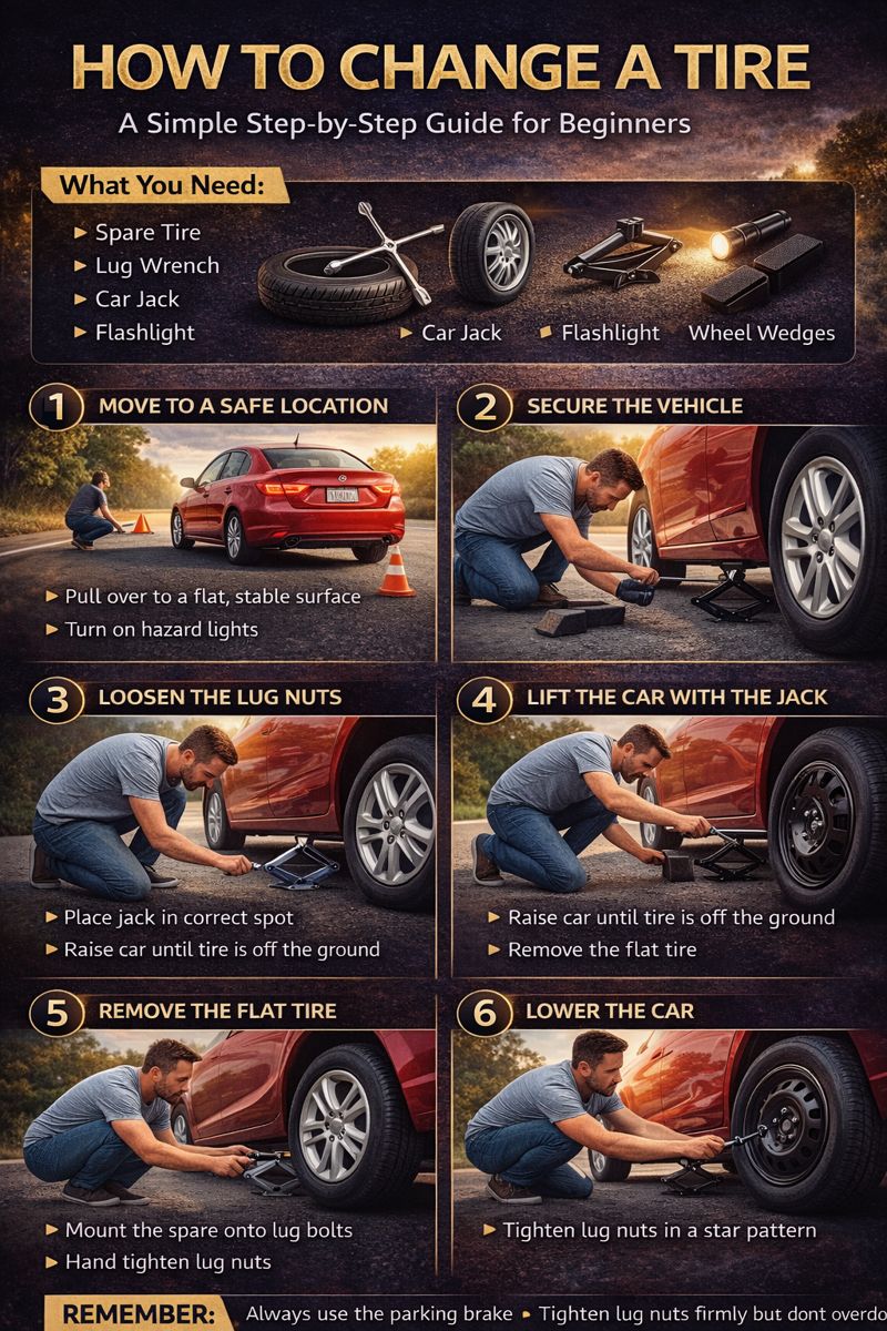 How to Change a Tire?
