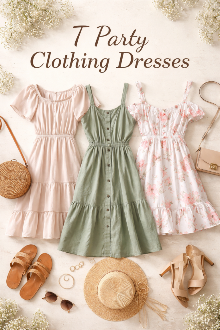 T Party Clothing Dresses: A Simple Guide to Style and Comfort