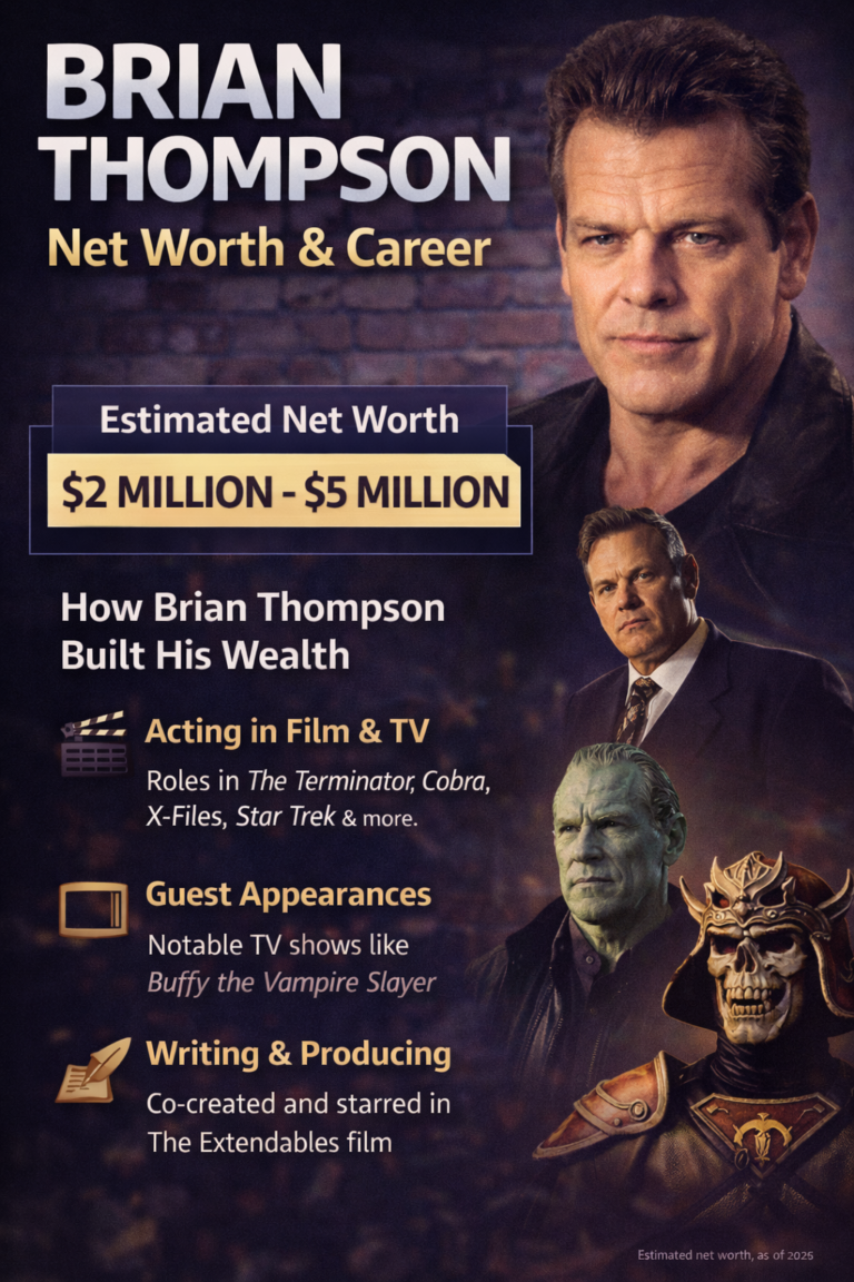 Brian Thompson Net Worth: Hollywood Career and Earnings
