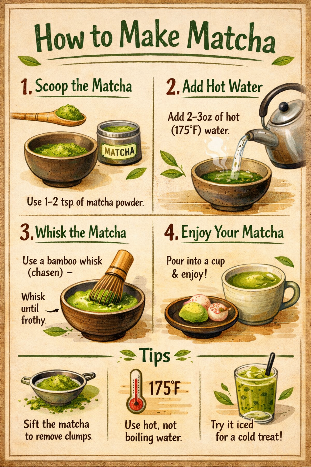 How to Make Matcha?